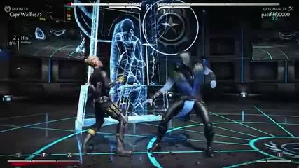 Mortal Kombat X - Sub-zero vs. Cassie Cage