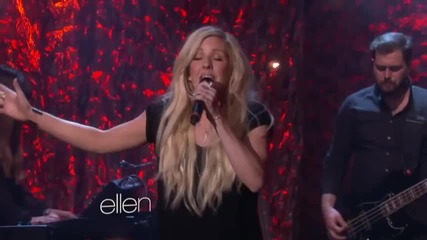 Ellie Goulding Performs 'beating Heart' on Ellen