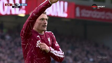 Вирц даде преднина на Ливърпул срещу Брайтън
