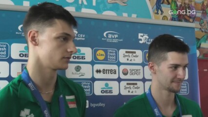 Алекс Николов и Лазар Бучков в един глас: Не ни стигнаха силите на полуфинала