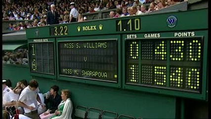 Wimbledon 2004 - sharapova/williams