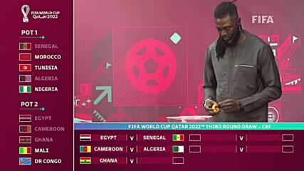Cameroon: FIFA World Cup Qatar 2022 African playoffs draw held in Douala