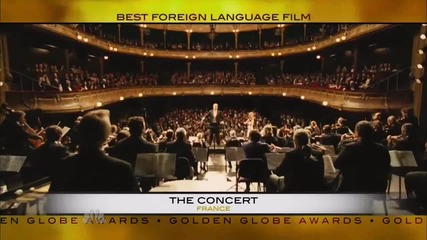 Robert Pattinson Presenting at the Golden Globe Awards 2011 