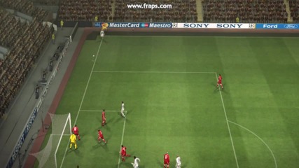 Гол от Корнер [pes 2010]