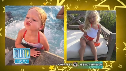 Jessica Simpson's Daughter's Sweet Swimsuit Pic!