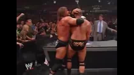 Wwe No Mercy 2007 - Randy Orton vs Triple H ( Last Man Standing Match ) For Wwe Title 