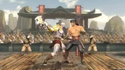 Mortal Kombat 9 Kratos Gameplay!!!! 