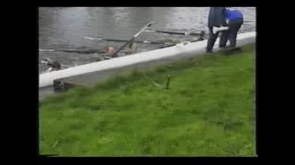 Crew Flipping On Dock