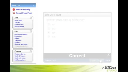 (3.12) Camtasia Studio 5 - Edit a Powerpoint Recording