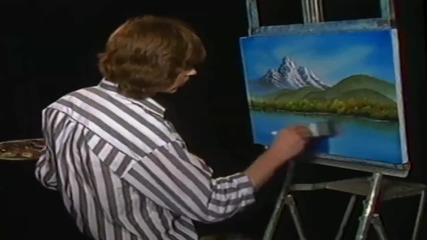 S14 Радостта на живописта с Bob Ross E10 - изненадващ водопад ღобучение в рисуване, живописღ