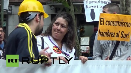 Spain: Thousands march against TTIP in Madrid