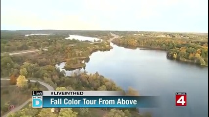 Wdiv-tv Fall Color Tour from a Hot Air Balloon in Michigan