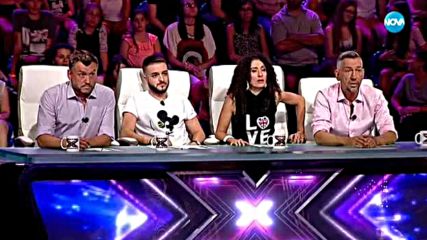 Георги, Роза, Борис и Цвета - X Factor - Изпитанието на шестте стола (08.10.2017)