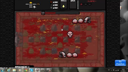 Pixelace playing Binding Of Isaac Ep1.