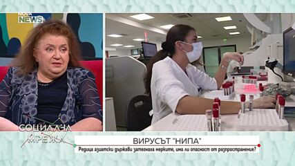 Проф. Радостина Александрова: Няма опасност от масово разпространение на вируса Нипа