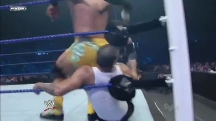 Running Corner Hip Attack - Jey Uso