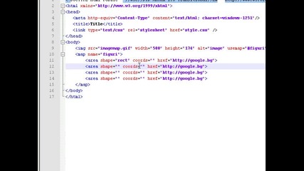 Html image maps