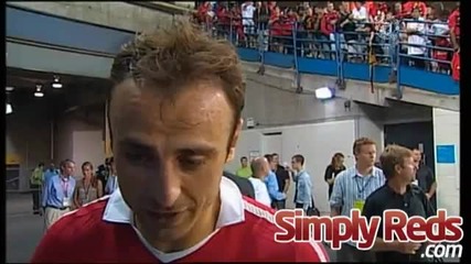 интервю с Бербатов след Селтик - Манчестър Юнайтед 1:3 