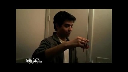 break - горящ лаптоп 