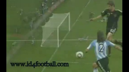 World cup 2010 Аржентина - Германия 0 - 4 