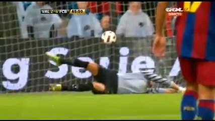 29.07.2010 Волеренга 2 - 4 Барселона гол на Заич 