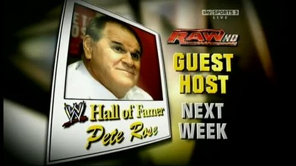 Wwe Raw Next Week Guest Host Pete Roel 