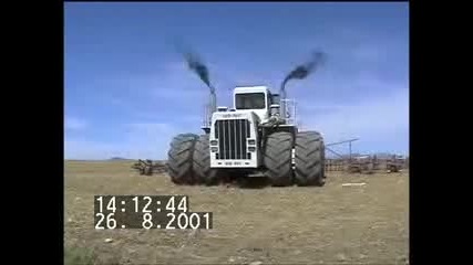 Big Bud 747. Най - големия световен трактор