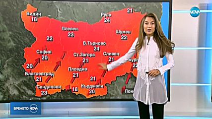 Прогноза за времето (11.03.2018 - централна емисия)