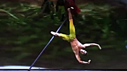 Cirque du Soleil Act Saulo Sarmiento Aerial Pole