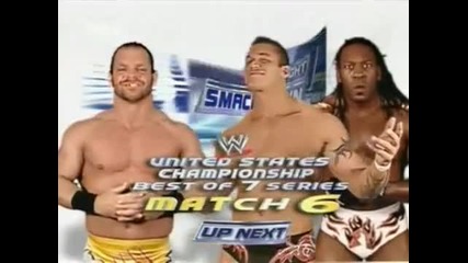 Wwe Smackdown 6.1.2006 Randy Orton vs Chris Benoit за титлата на Щатите