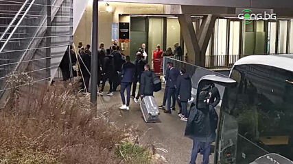 Лудогорец пристигна на "Линцер Щадион" за мача с ЛАСК Линц