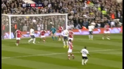 14.04.2010 Тотнъм 2 - 1 Арсенал гол на Дани Роуз 