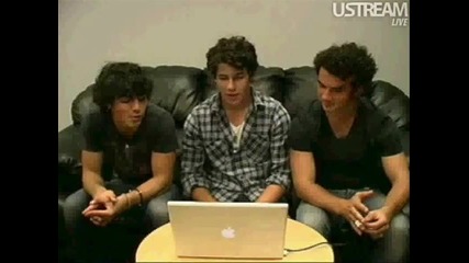 jonas brothers facebook live chat part 4 may 28th