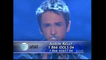 Aaron Kelly - Don t Wanna Miss A Thing ( American Idol S9 Top 11) 