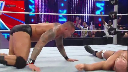 Randy Orton vs. Anrtonio Cesaro Wwe Main Event, May 8, 2013