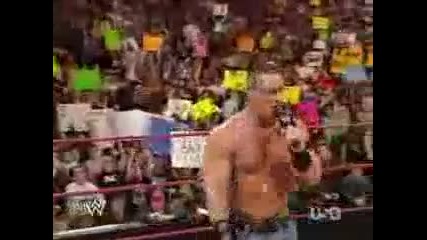 Wwe Raw 2008 John Cena Returns From Arm Injury