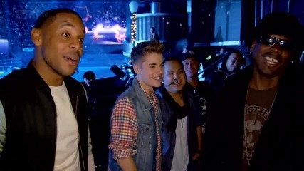 This Is Justin Bieber - Backstage at X Factor [hd]