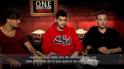 Интервю с One Direction за филма им This is us