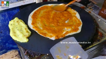Бърза Храна на улицата в Мумбай - Scetzwan Masala Frankey