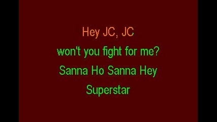 hosanna - jesus christ superstar (showtune)