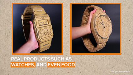 Next Level Hobbies: Life-like cardboard sculptures