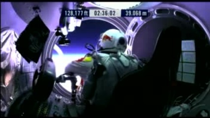 man jumps from space 2012