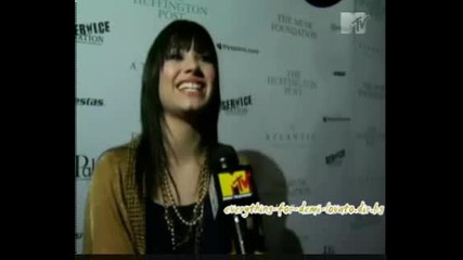 Demi Lovato - Mtv News at The Huffington Post Pre-Inaugural Ball Part 2