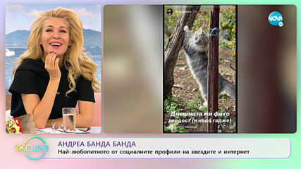Андреа Банда Банда: Най - интересното от социалните профили на звездите - На кафе (12.11.2019)