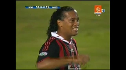 Ronaldinho double kick 