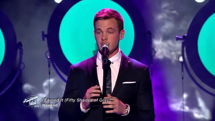 Clark Beckham - Earned It ( Fifty Shades of Grey) - American Idol 2015