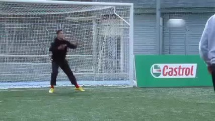 Think you can Challenge Ronaldo - Challenge 3: Beat Me In Goal 