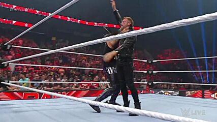 Dominik Mysterio stands with The Judgment Day: Raw, Sept. 5, 2022