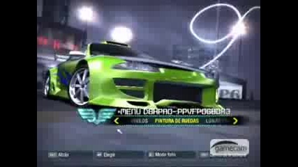 nfs carbon mitsubishi eklipse (fast and furious) 