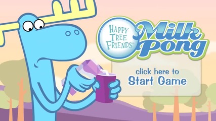 Happy Tree Friends - Milk Pong Game